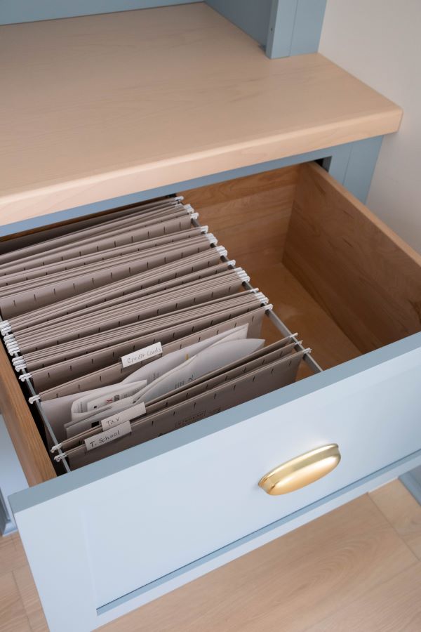 filing drawers home office design