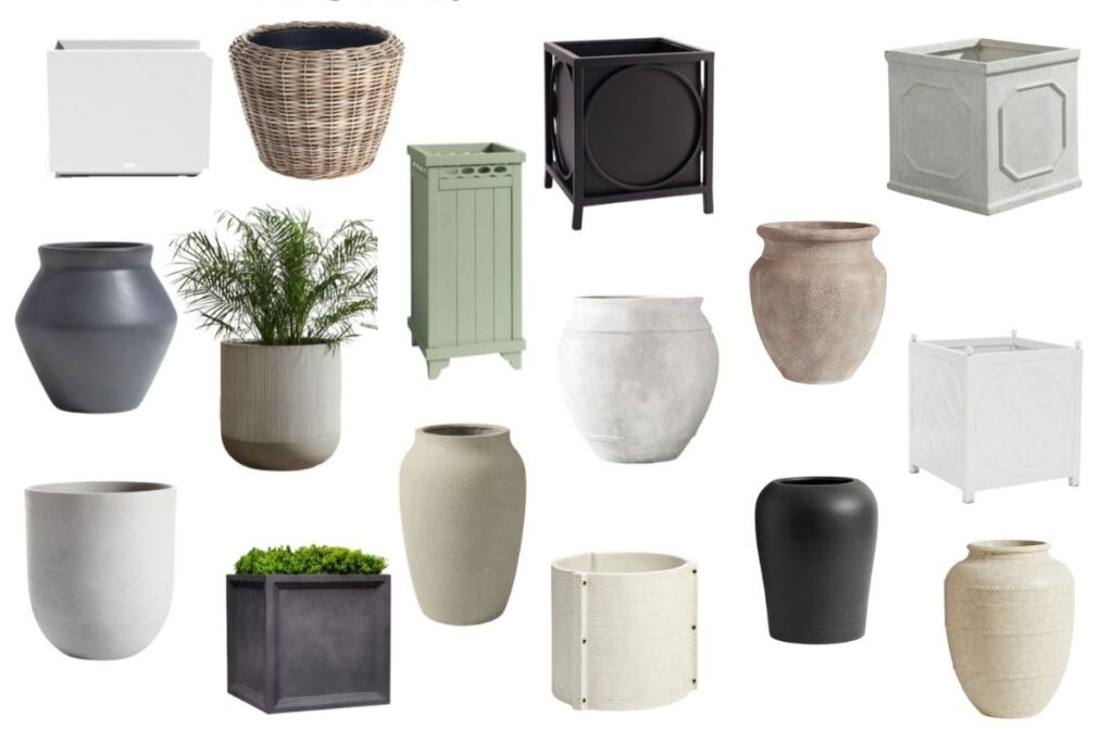 21 Stunning Large Outdoor Planters for Max Curb Appeal - Neutral Home ...